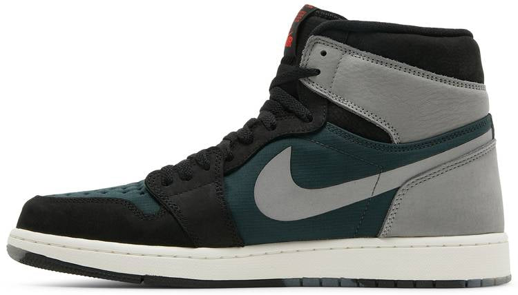 air jordan 1 high element gore tex black particle grey