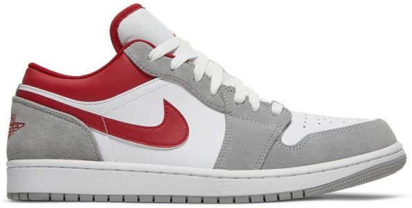 Catch Up - Jordan 1 Low SE Light Smoke Grey Gym Red
